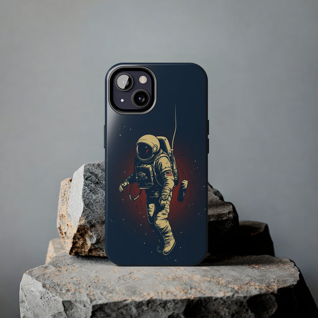 Spacewalk Silhouette Phone Case