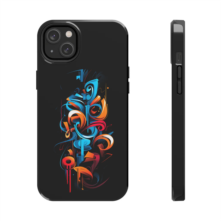 Noir Alley Graffiti Phone Case