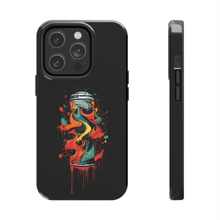 Urban Noir Graffiti Phone Case