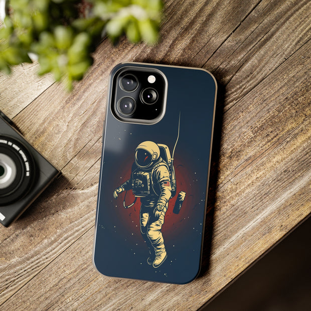 Spacewalk Silhouette Phone Case