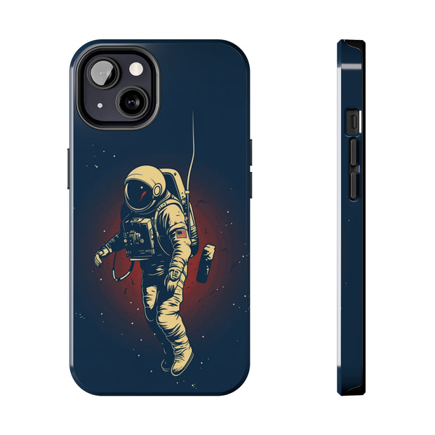 Spacewalk Silhouette Phone Case