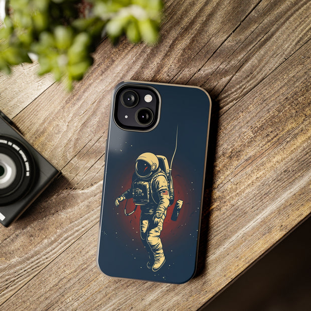 Spacewalk Silhouette Phone Case