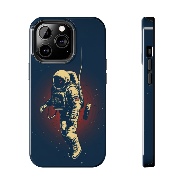 Spacewalk Silhouette Phone Case