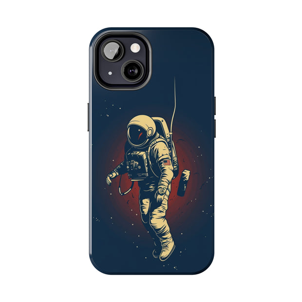 Spacewalk Silhouette Phone Case