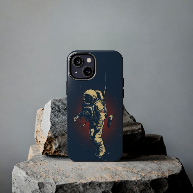 Spacewalk Silhouette Phone Case