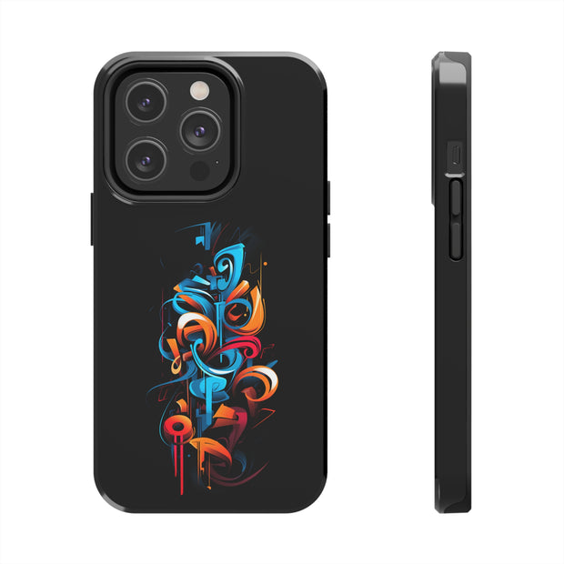 Noir Alley Graffiti Phone Case