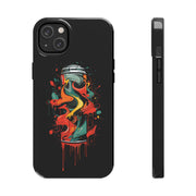 Urban Noir Graffiti Phone Case