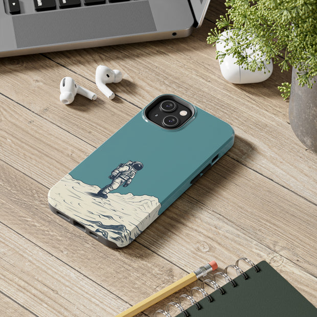 Lunar Gaze Astronaut Phone Case