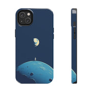 Lunar Landing Astronaut Phone Case