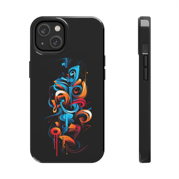 Noir Alley Graffiti Phone Case