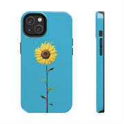 Golden Sunflower Fields Phone Case