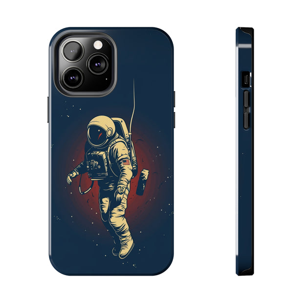 Spacewalk Silhouette Phone Case