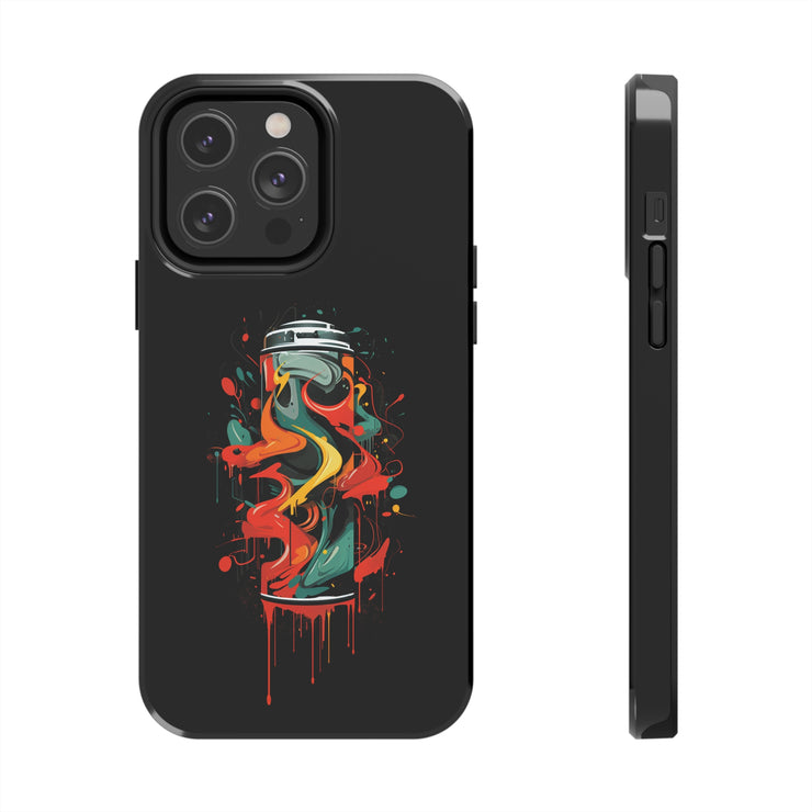 Urban Noir Graffiti Phone Case