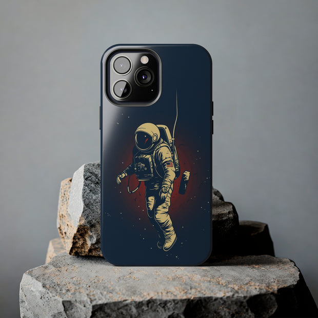 Spacewalk Silhouette Phone Case