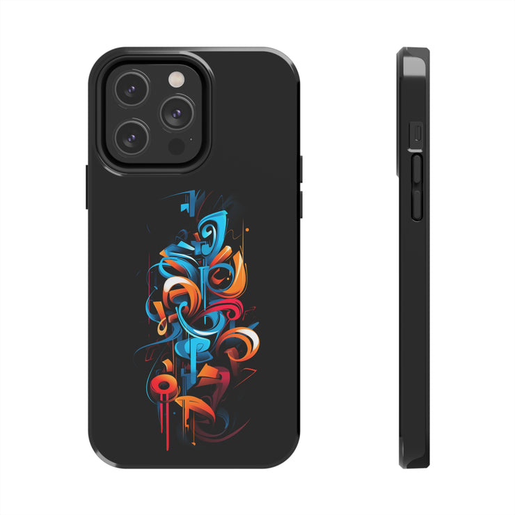 Noir Alley Graffiti Phone Case